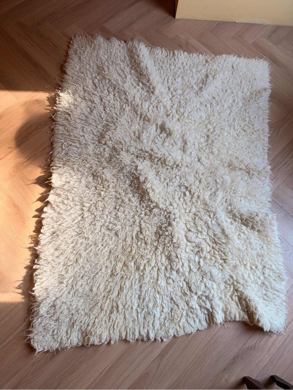 Vintage Woolrest New Zealand 100% Pure Wool Mattress Underlay — Twin Size